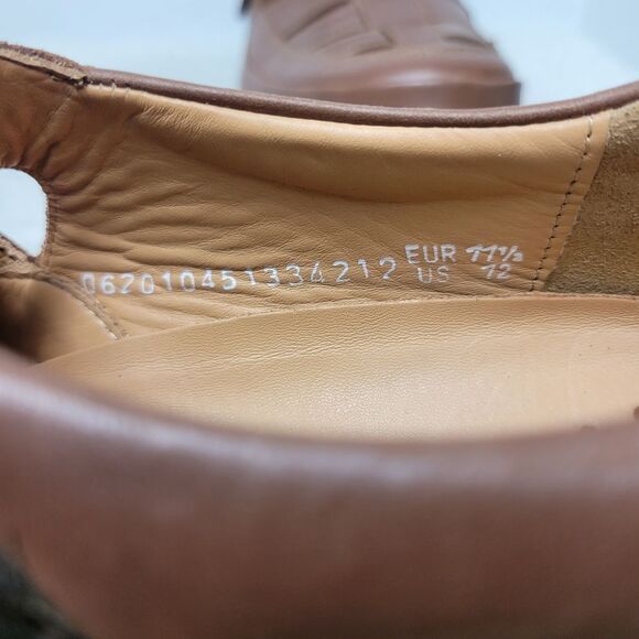 Mephisto Tarek Hazelnut Men's Size Fisherman Leather Brown Sandals - Picture 8 of 12